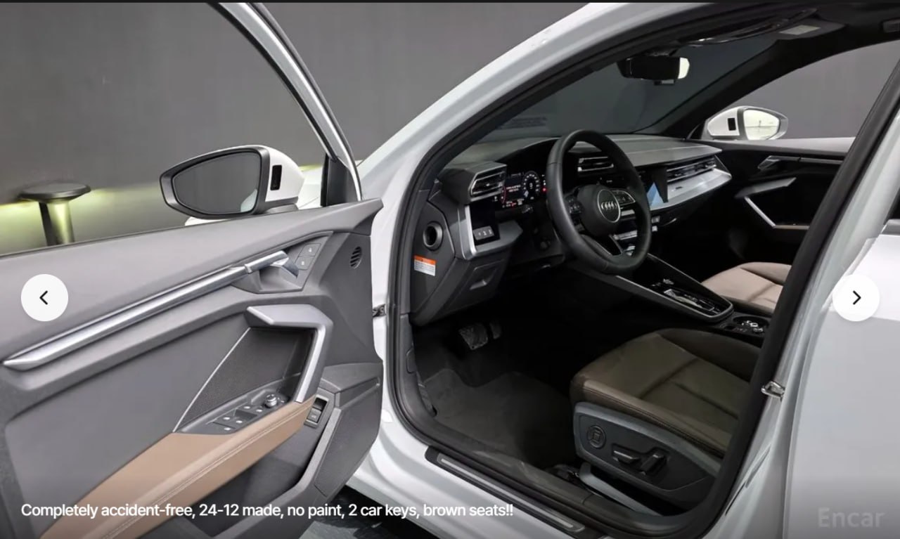 <b>Audi A3</b>, 2025

4 030 000 р.

2 571 км

• Двигатель: 2.0л
• Топливо: бензин
• Привод: передний
